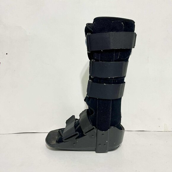 Black Medical Air Pump Fits Boot (Size Mens 8.5) Preowned Great Condition - Picture 2 of 5